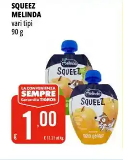 Tigros Squeez MELINDA offerta