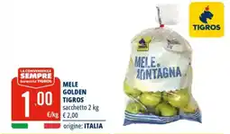 Tigros Mele golden TIGROS offerta