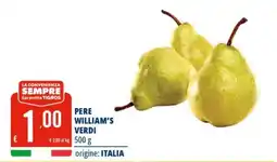 Tigros Pere william's verdi offerta
