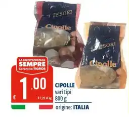 Tigros Cipolle offerta