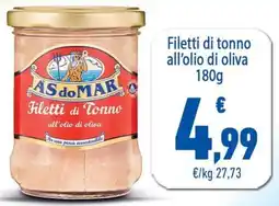 Conad Filetti di tonno all'olio di oliva offerta