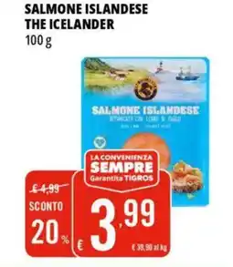 Tigros Salmone islandese THE ICELANDER offerta