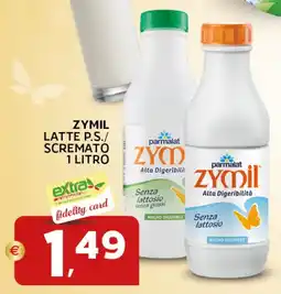Extra Supermercati Zymil latte p.s./ scremato offerta