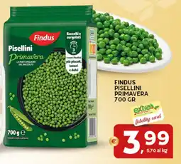 Extra Supermercati Findus pisellini primavera offerta