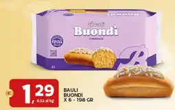 Extra Supermercati Bauli buondì offerta