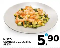Extra Supermercati Misto gamberi e zucchine offerta