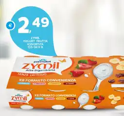 Extra Supermercati Zymil yogurt frutta assortita offerta