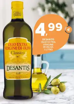 Extra Supermercati Desantis olio extra vergine di oliva offerta