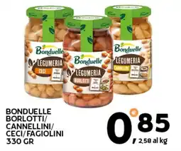 Extra Supermercati Bonduelle borlotti/ cannellini/ ceci/fagiolini offerta