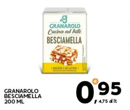 Extra Supermercati Granarolo besciamella offerta