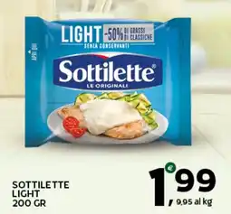 Extra Supermercati Sottilette light offerta