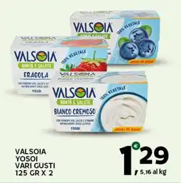 Extra Supermercati Valsoia yosoi vari gusti offerta