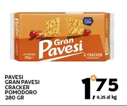 Extra Supermercati Pavesi gran pavesi cracker pomodoro offerta