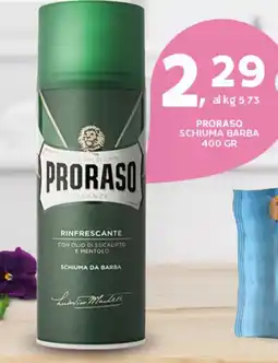 Extra Supermercati Proraso schiuma barba offerta
