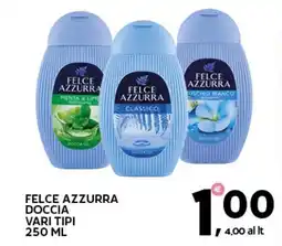 Extra Supermercati Felce azzurra doccia vari tipi offerta
