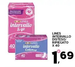 Extra Supermercati Lines intervallo disteso/ ripiegato x 40 offerta