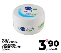 Extra Supermercati Nivea soft crema idratante rinfrescante offerta
