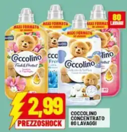 Risparmio Casa Coccolino concentrato 80 lavaggi offerta