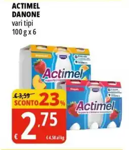 Tigros Actimel DANONE offerta