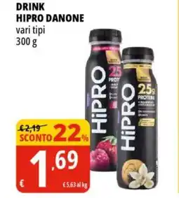 Tigros Drink hipro danone offerta