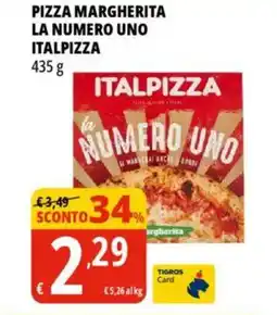 Tigros Pizza margherita la numero uno ITALPIZZA offerta