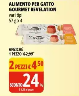 Tigros Alimento per gatto gourmet revelation offerta
