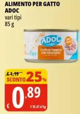 Tigros Alimento per gatto ADOC offerta