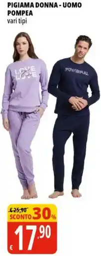 Tigros Pigiama donna - uomo POMPEA offerta