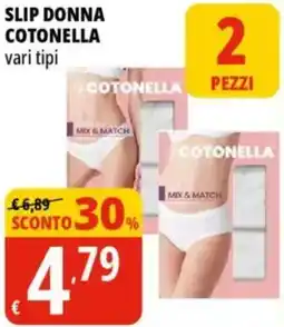 Tigros Slip donna COTONELLA offerta