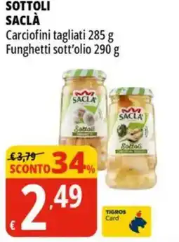Tigros Sottoli SACLÀ offerta
