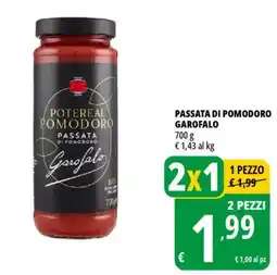 Tigros Passata di pomodoro GAROFALO offerta