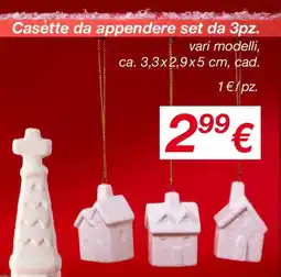 KiK Casette da appendere set da 3pz. offerta