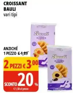 Tigros Croissant BAULI offerta