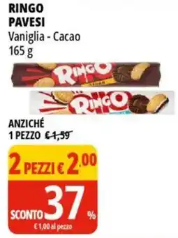 Tigros Ringo pavesi offerta