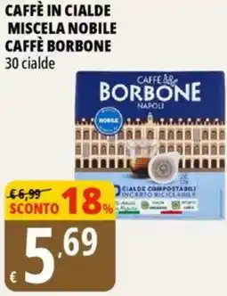 Tigros Caffè in cialde miscela nobile CAFFÈ BORBONE offerta