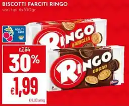 Pan Biscotti farciti RINGO offerta