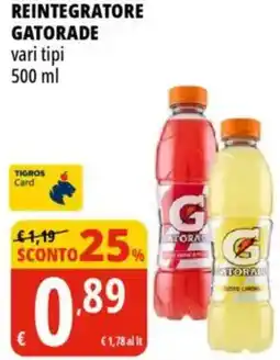 Tigros Reintegratore GATORADE offerta