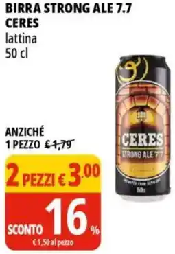 Tigros Birra strong ale 7.7 CERES offerta