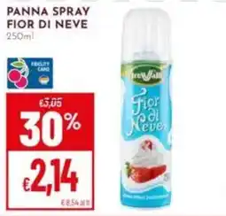 Pan Panna spray FIOR DI NEVE offerta