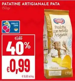 Pan Patatine artigianale PATA offerta