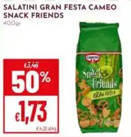 Pan Salatini gran festa cameo snack friends offerta