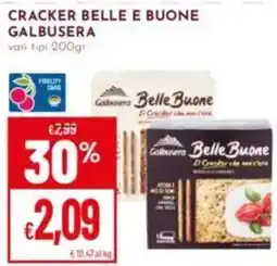 Pan Cracker belle e buone GALBUSERA offerta