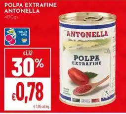 Pan Polpa extrafine ANTONELLA offerta