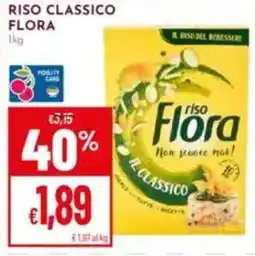 Pan Riso classico FLORA offerta