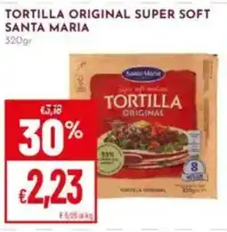 Pan Tortilla original super soft SANTA MARIA offerta