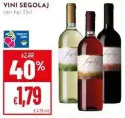 Pan Vini SEGOLAJ offerta