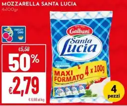 Pan Mozzarella SANTA LUCIA offerta