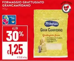 Pan Formaggio grattugiato grancampidano Arborea offerta