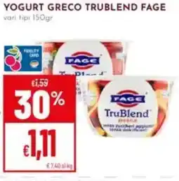 Pan Yogurt greco trublend FAGE offerta