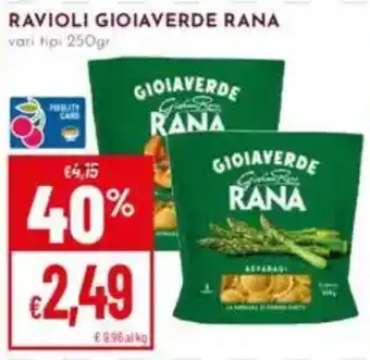 Pan Ravioli gioiaverde RANA offerta